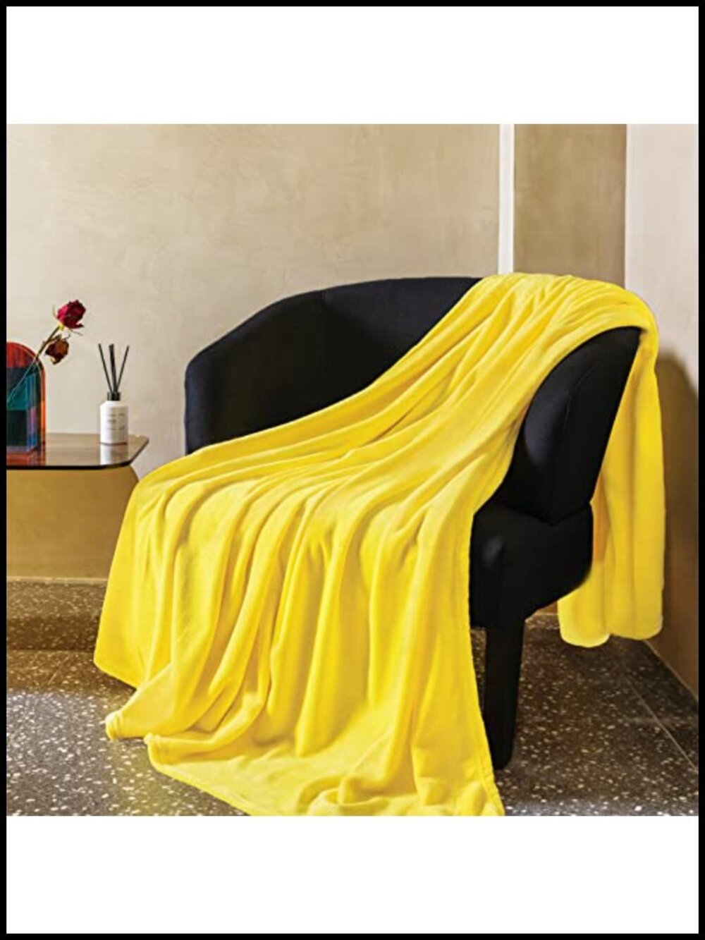 Fleece Plush Throw Blanket 50x60 Microfiber Flannel Cozy Couch Sofa Bed